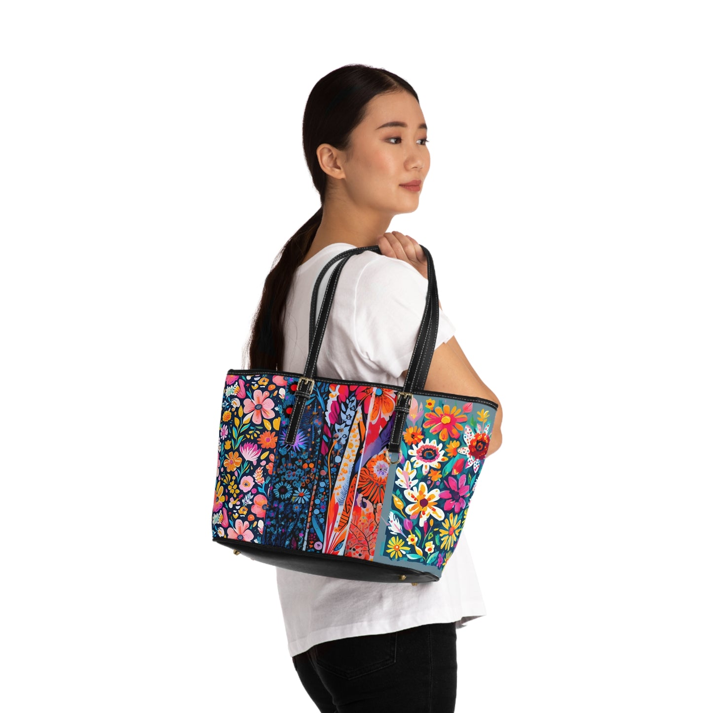 PU Leather Shoulder Bag