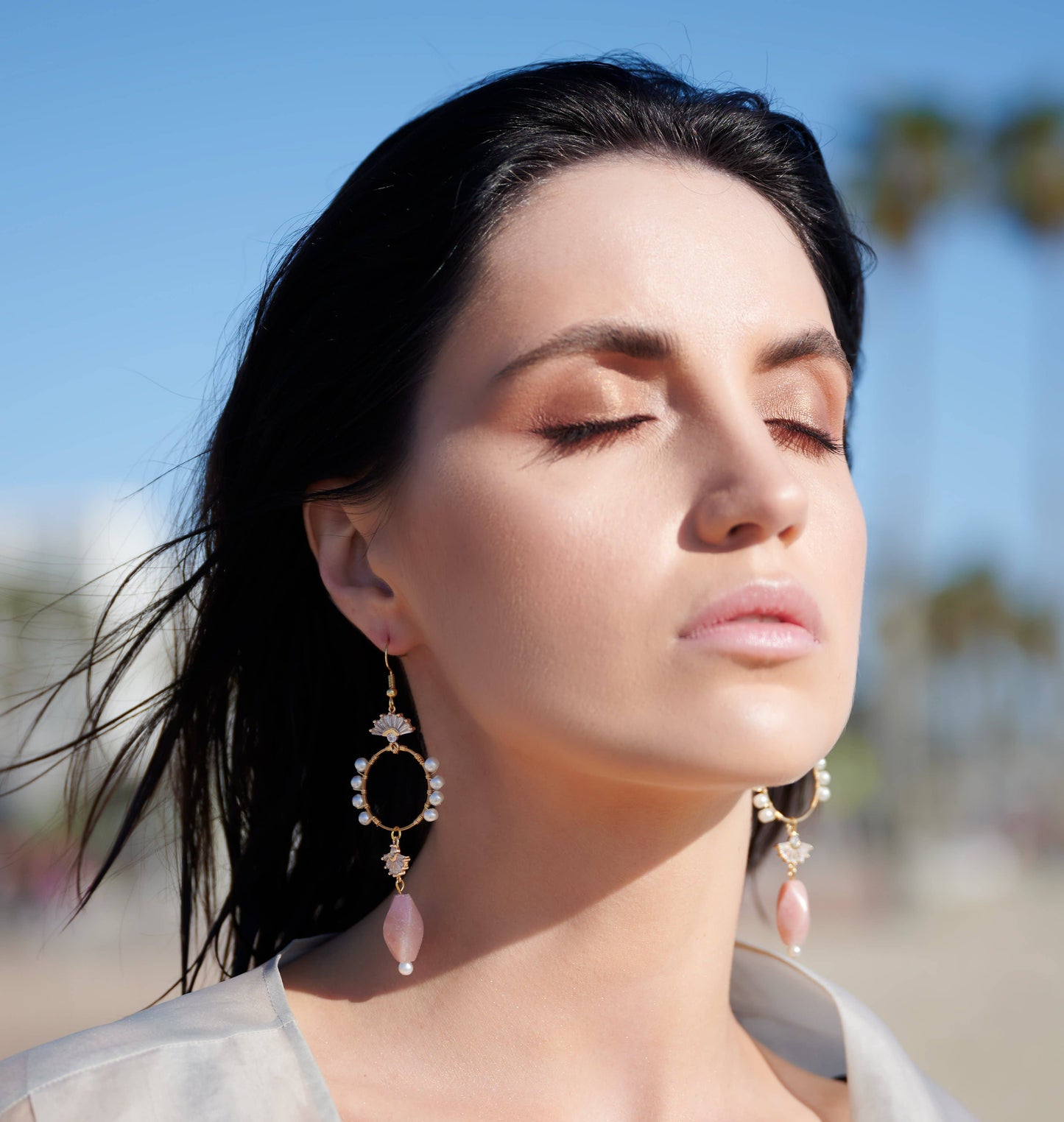 The Persephone Hoop Earrings