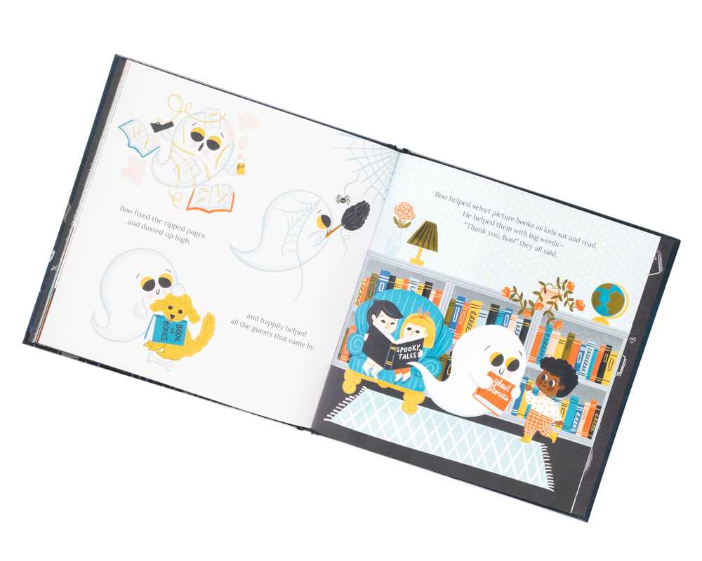 Boo the Library Ghost by Becky Paige: Hardcover; 32 pages / English