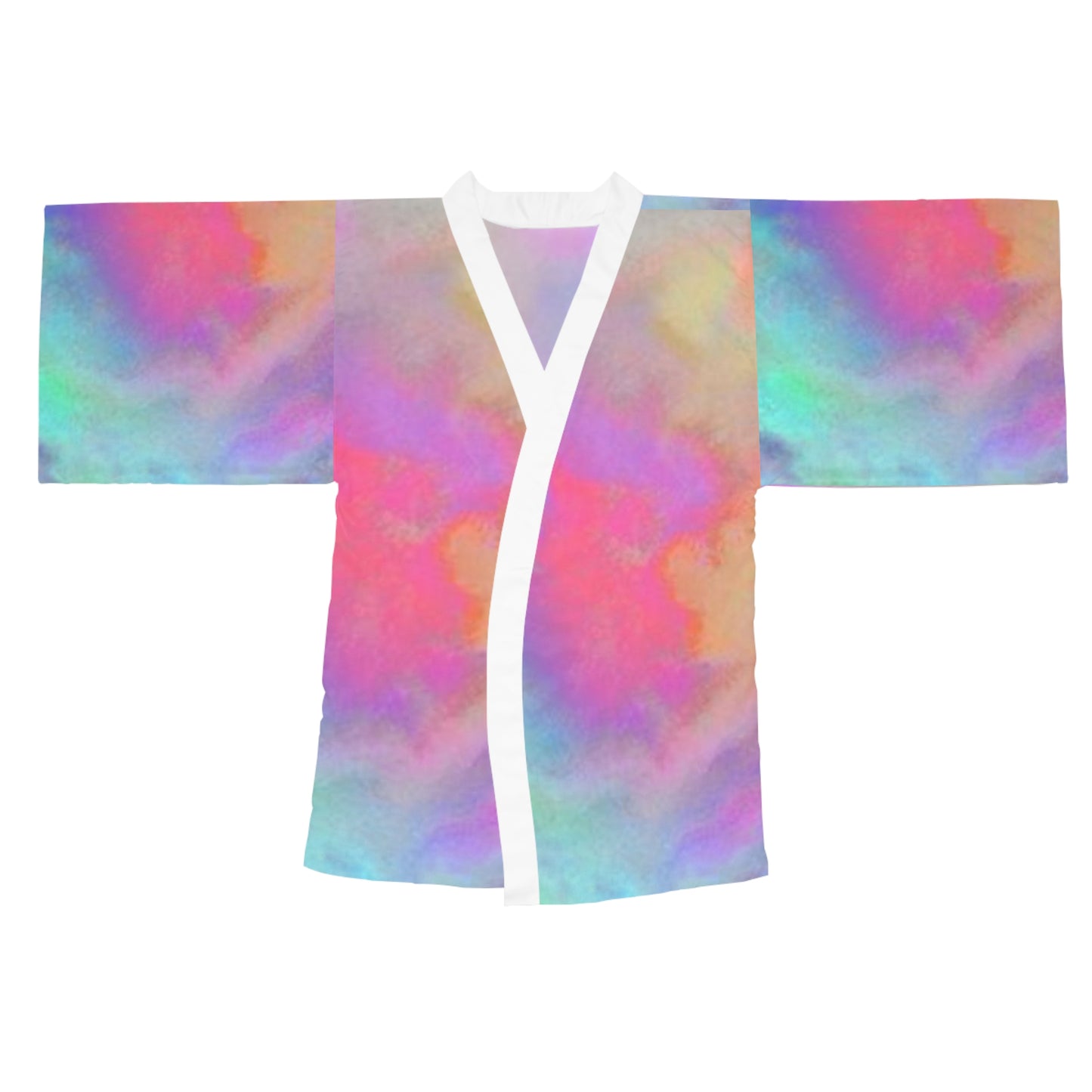 Long Sleeve Kimono Robe (AOP)