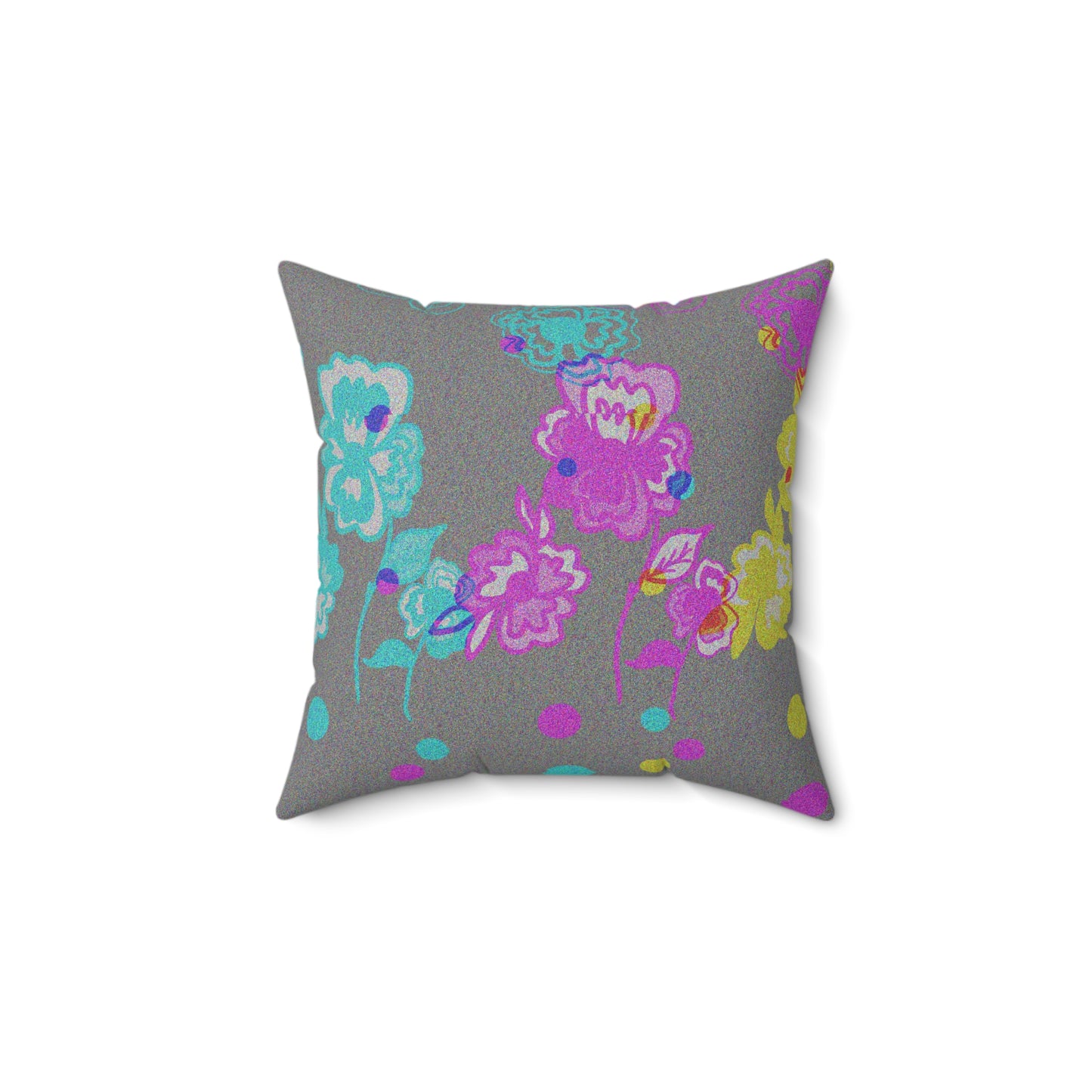 Spun Polyester Square Pillow