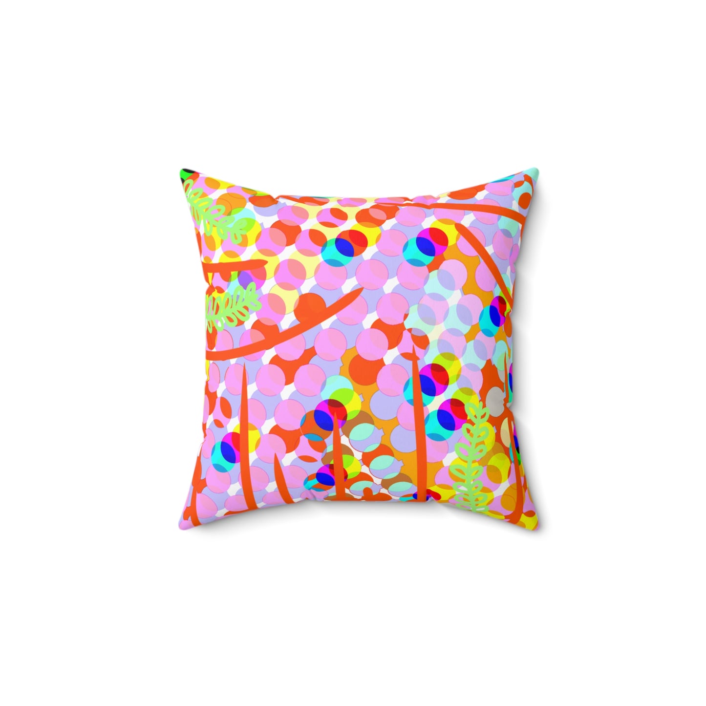 Spun Polyester Square Pillow