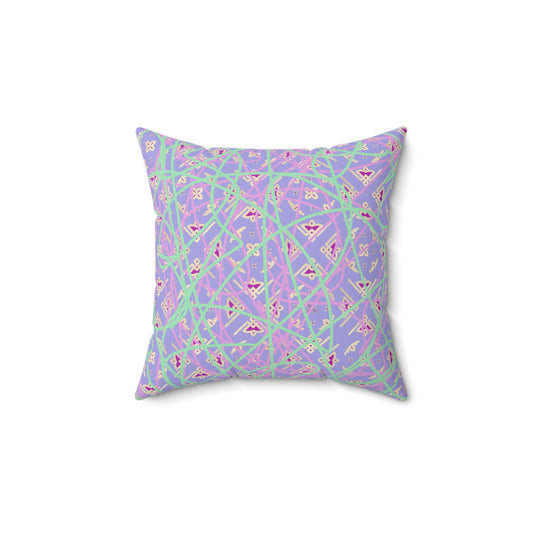 Spun Polyester Square Pillow