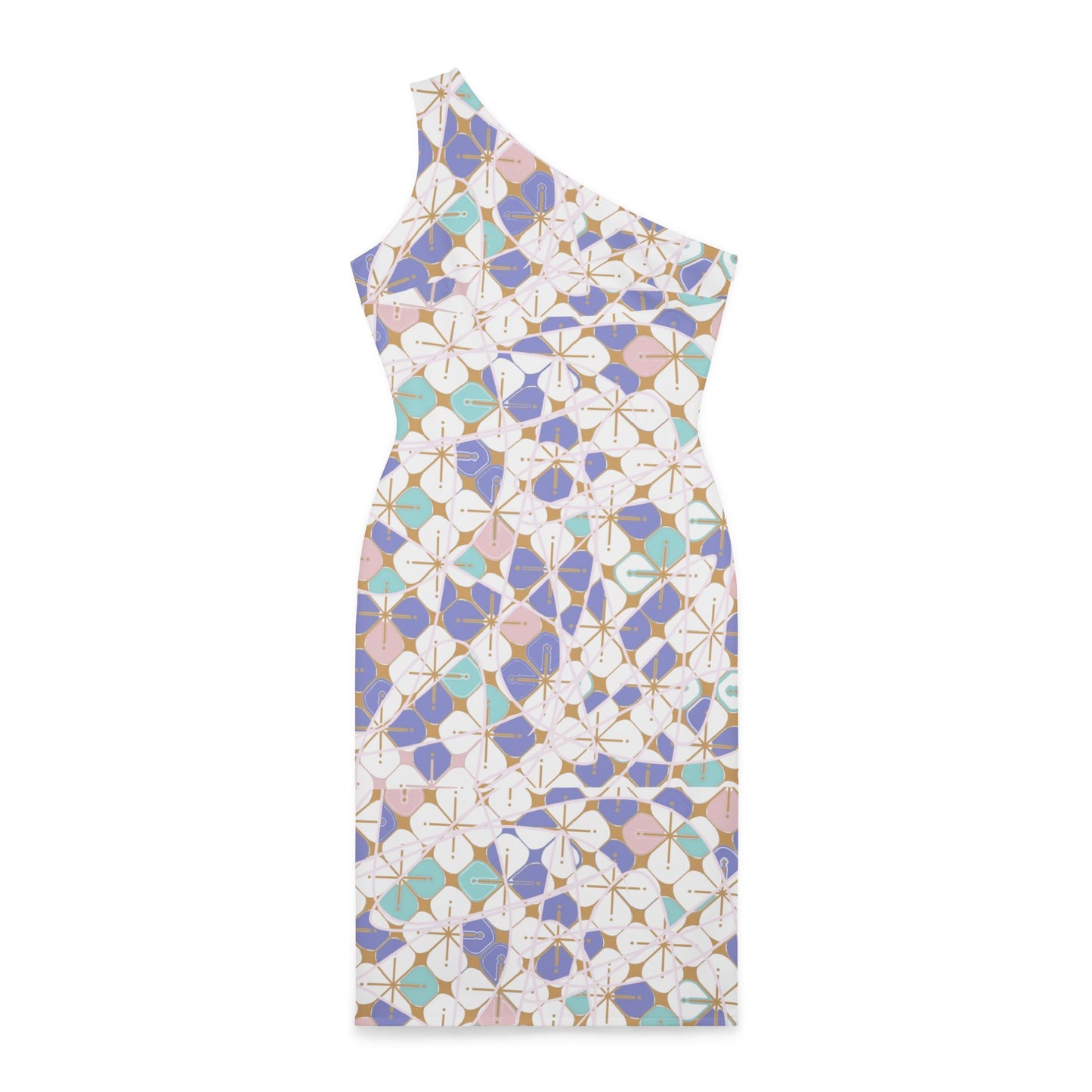 Shoulder Dress (AOP)