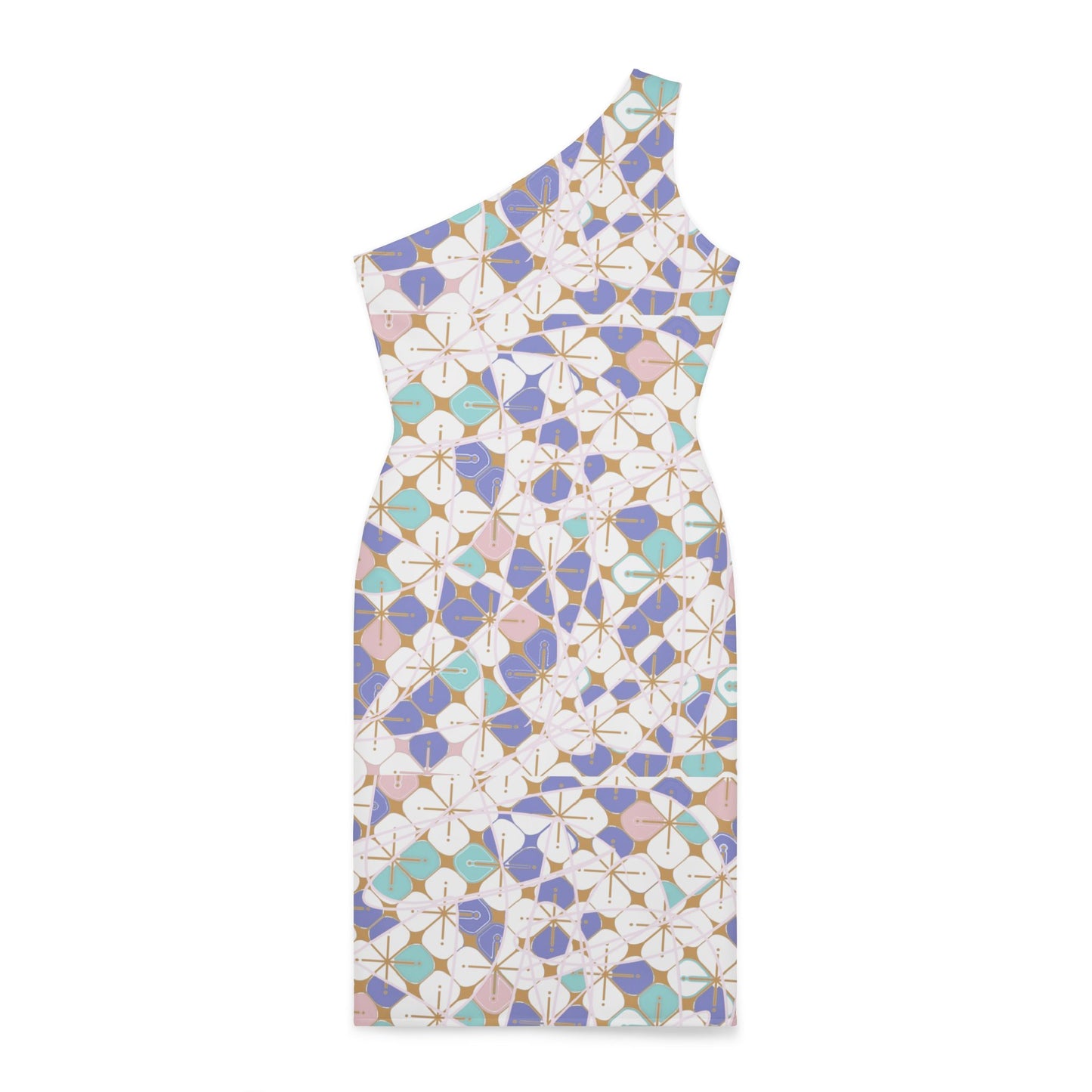 Shoulder Dress (AOP)