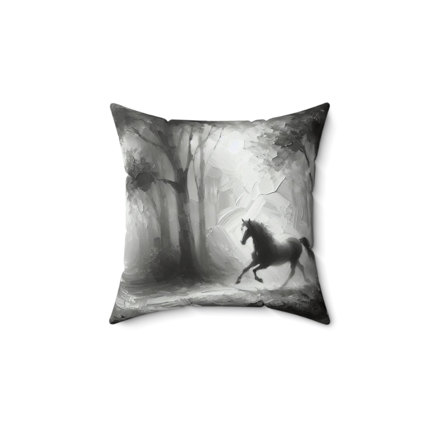 Spun Polyester Square Pillow