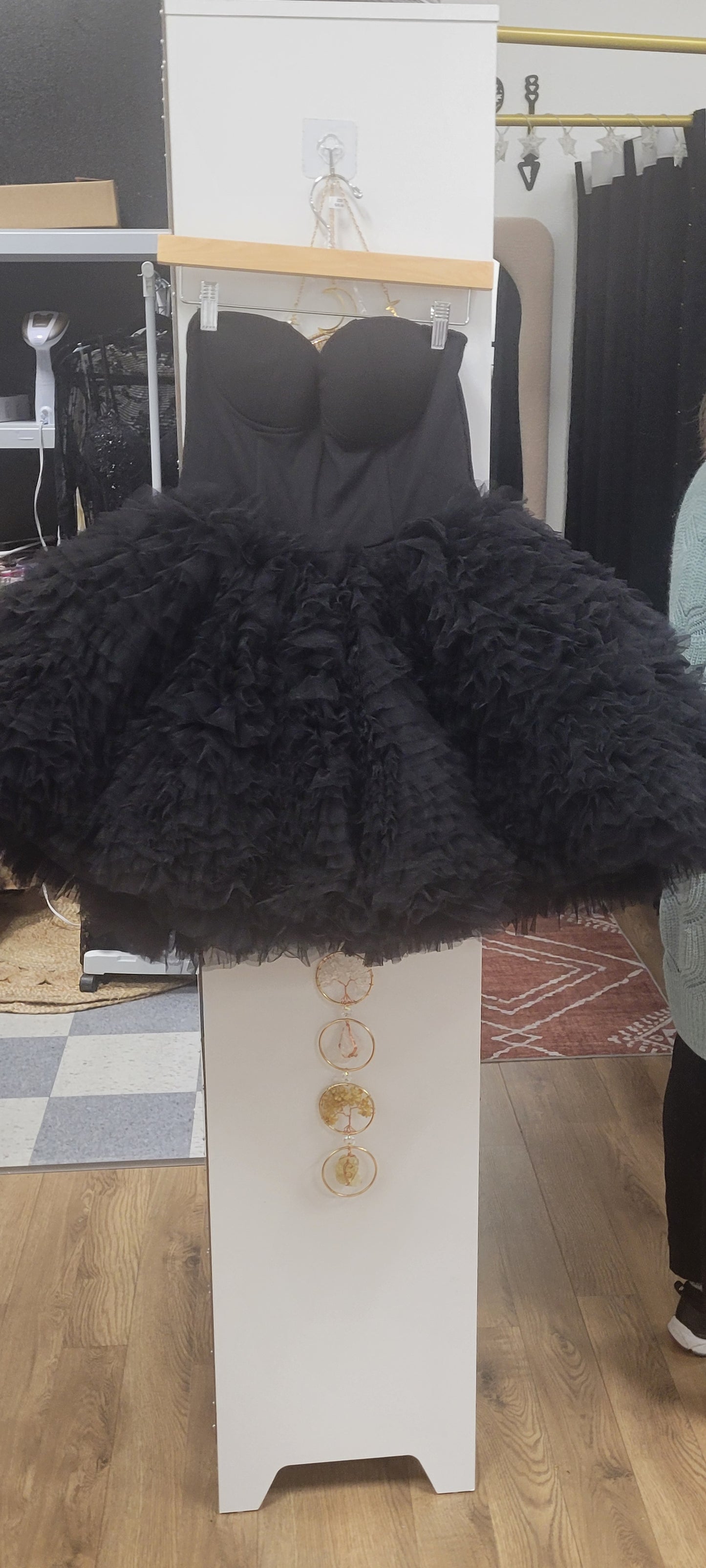 Nikki Ruffle Mini Dress