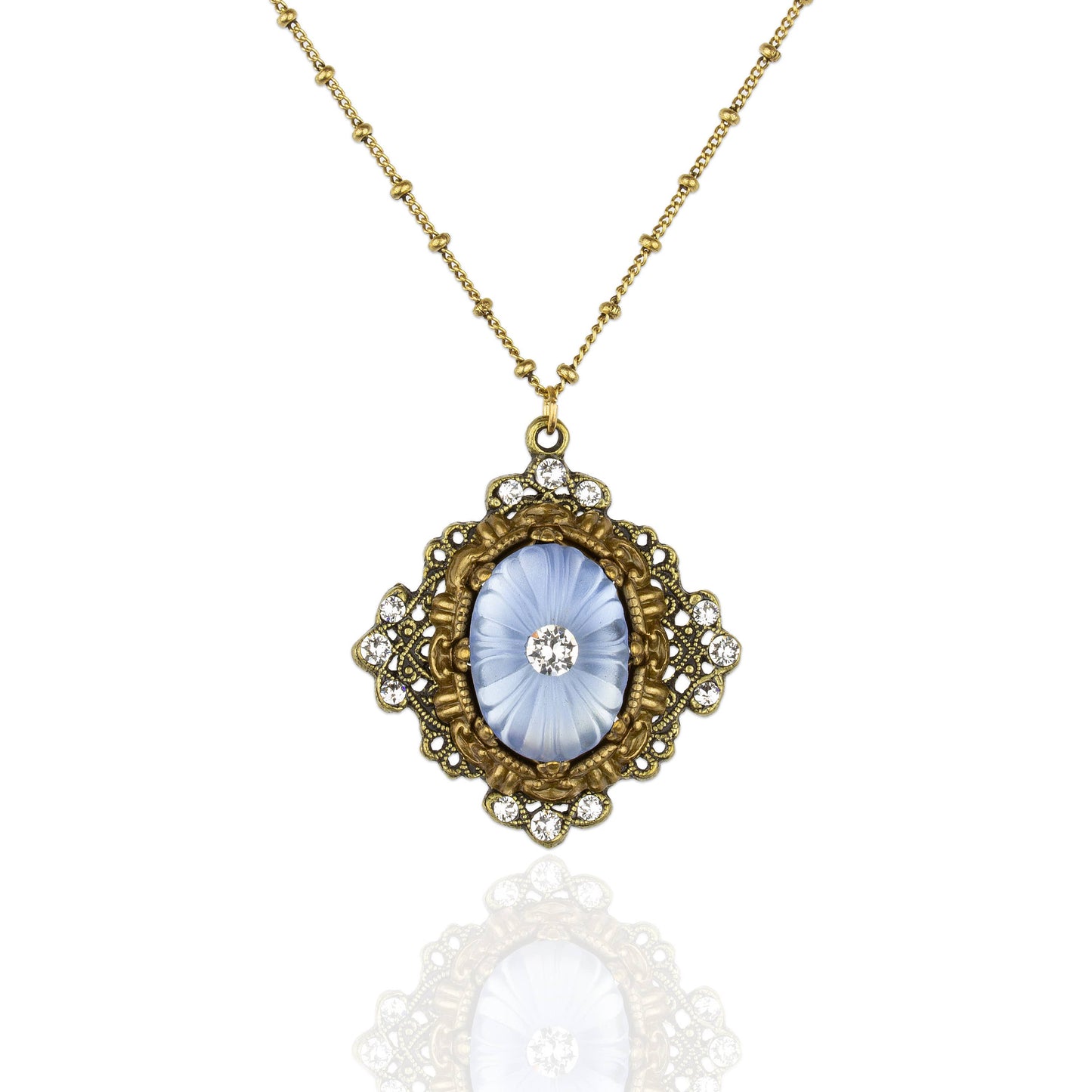 Anne's Vault Forever Crystal Necklace -Anne Koplik Designs NYC