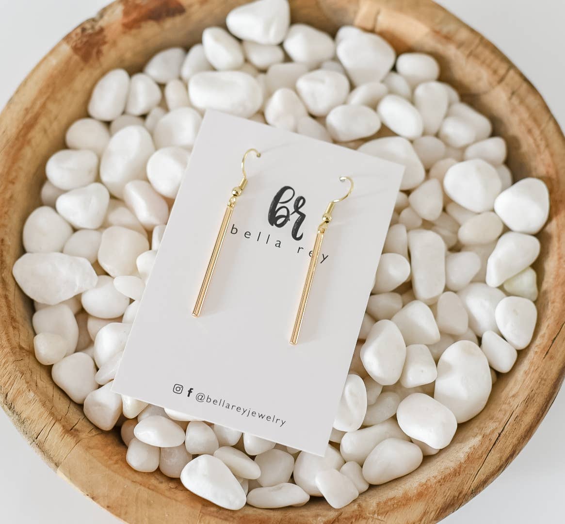 The Noelle gold plated earrings