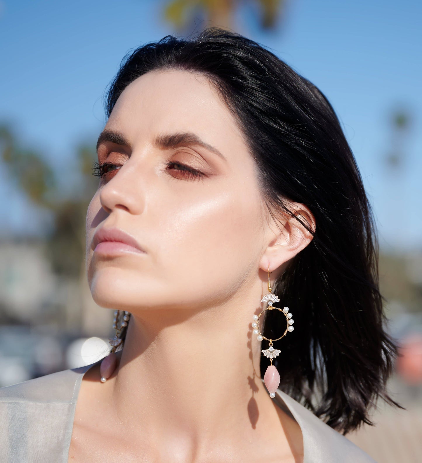 The Persephone Hoop Earrings