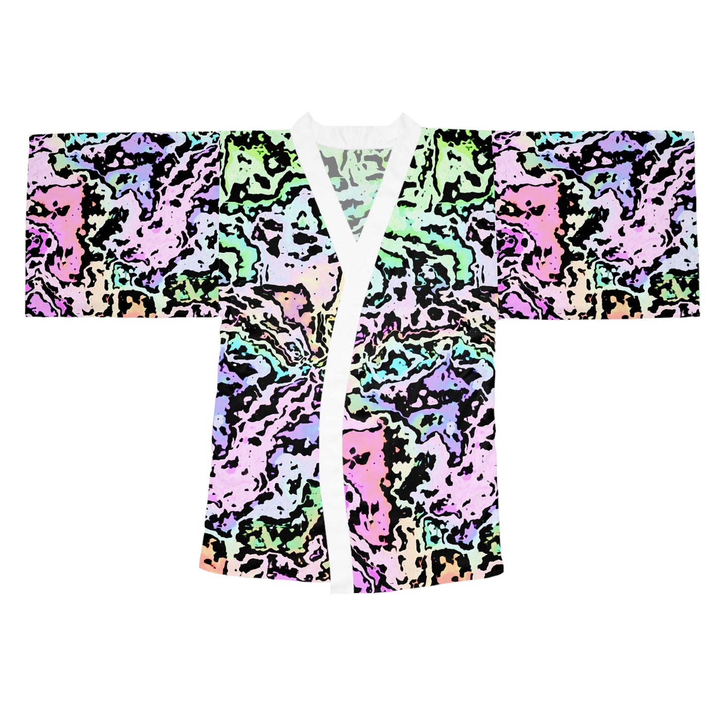 Long Sleeve Kimono Robe (AOP)