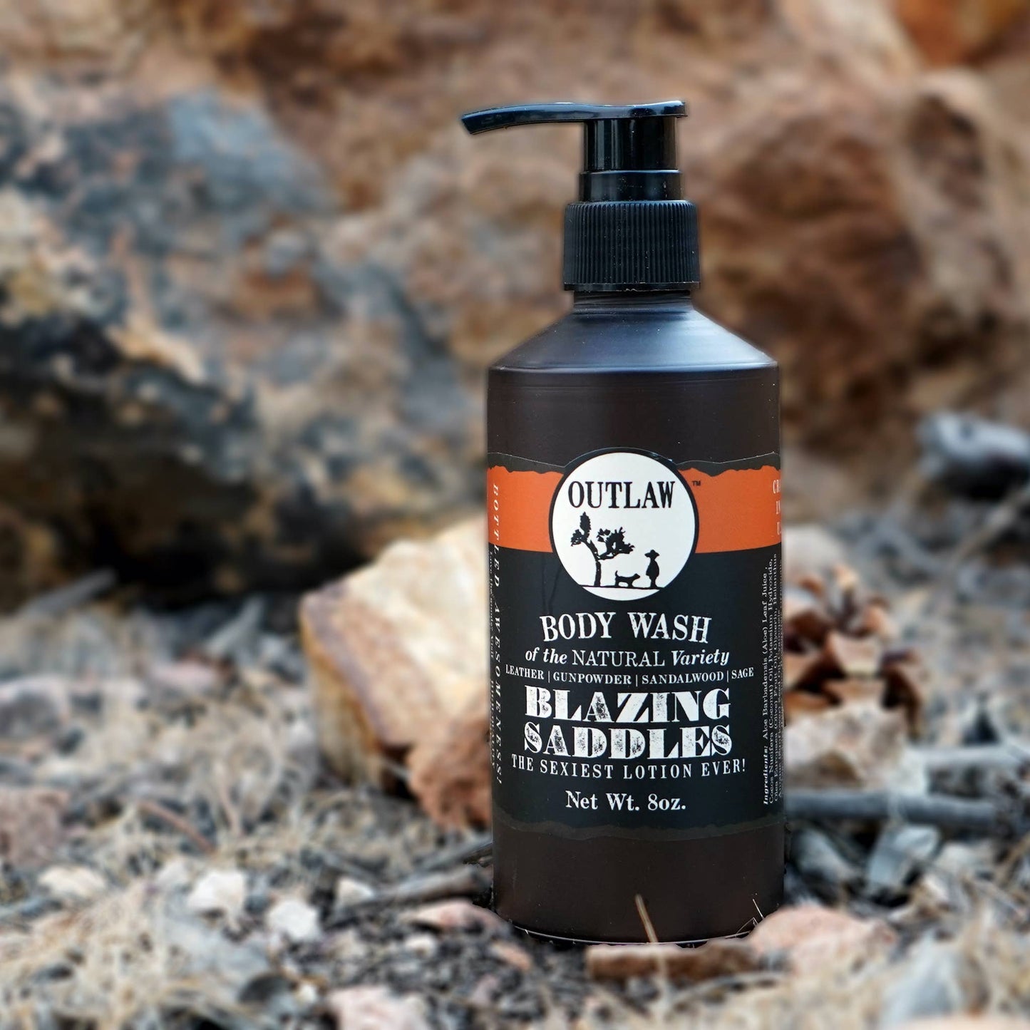 Blazing Saddles Natural Body Wash: The Western Scent