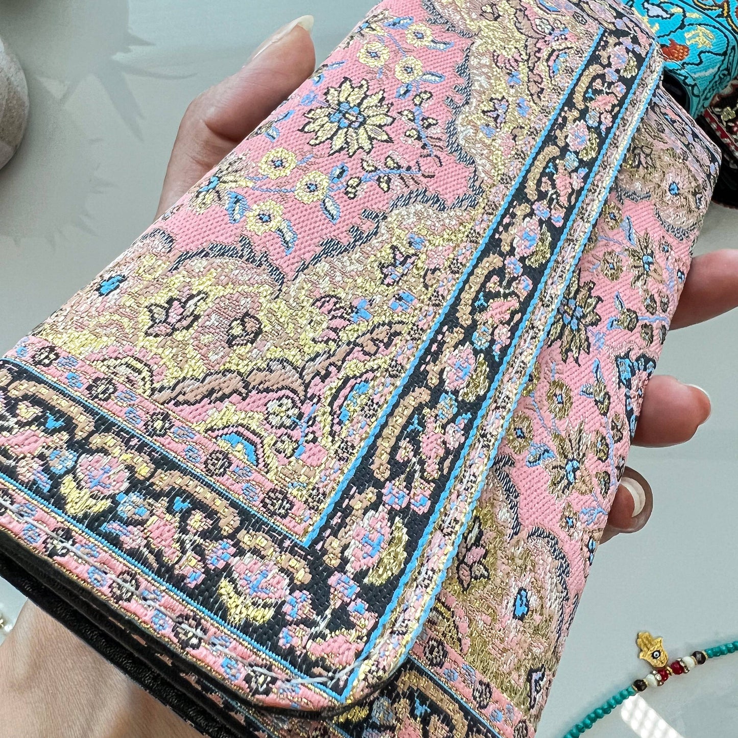 Boho Wallet Handmade Fabric