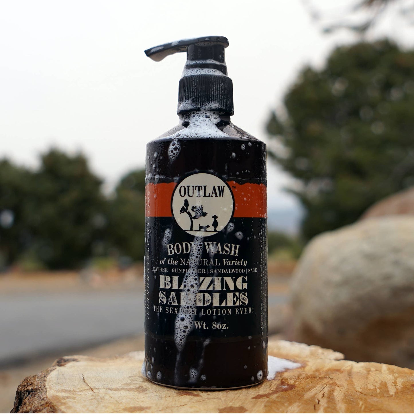 Blazing Saddles Natural Body Wash: The Western Scent