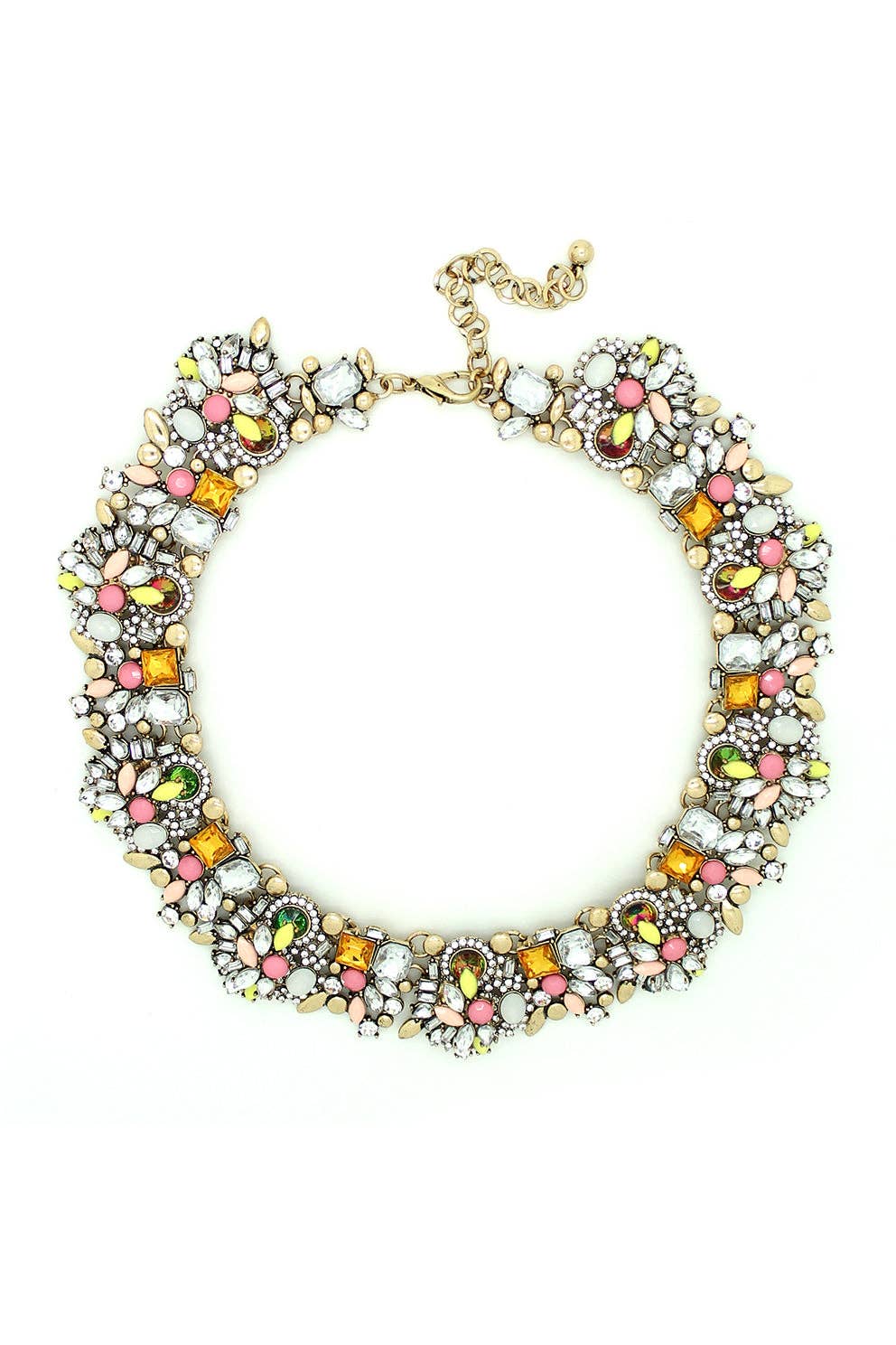 Ivy Pastel Statement Necklace