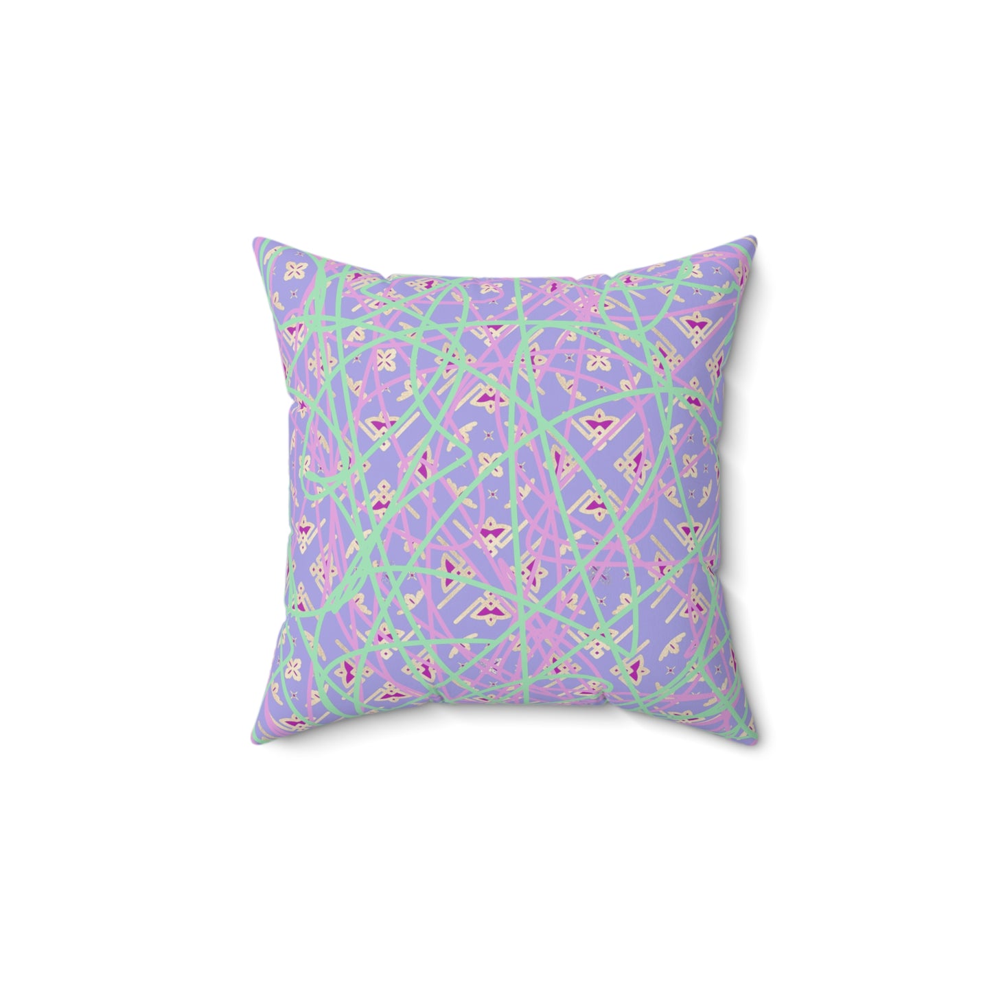 Spun Polyester Square Pillow