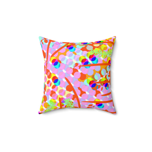 Spun Polyester Square Pillow