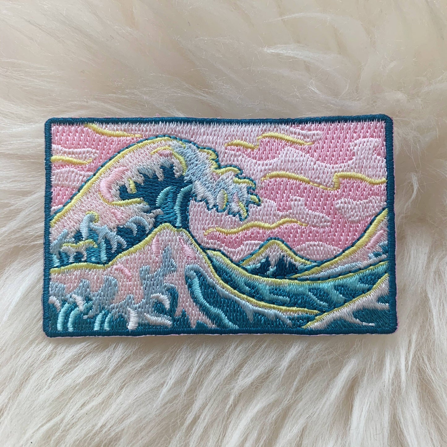 Patch - Waves Collection - Great Wave & Pink Skies