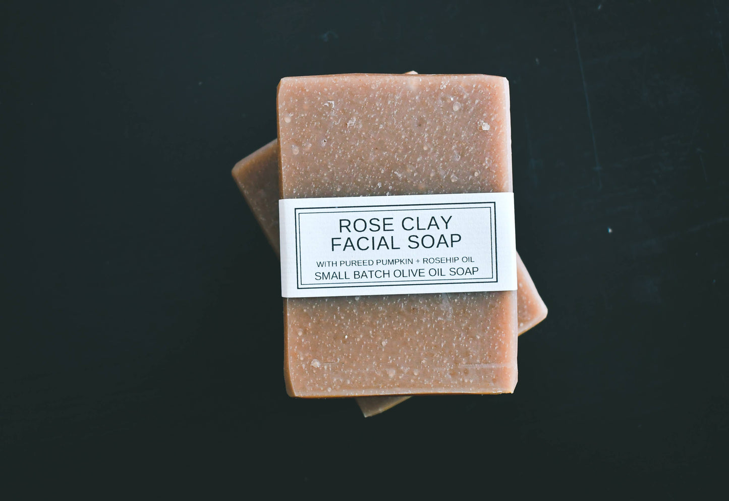 Rose Clay + Rosehip Facial Soap -Olive Oil Soap