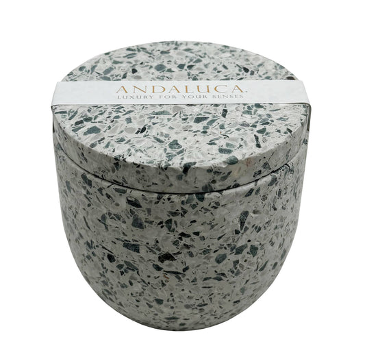 Vanilla Orchid & Tonka Terrazzo Candle