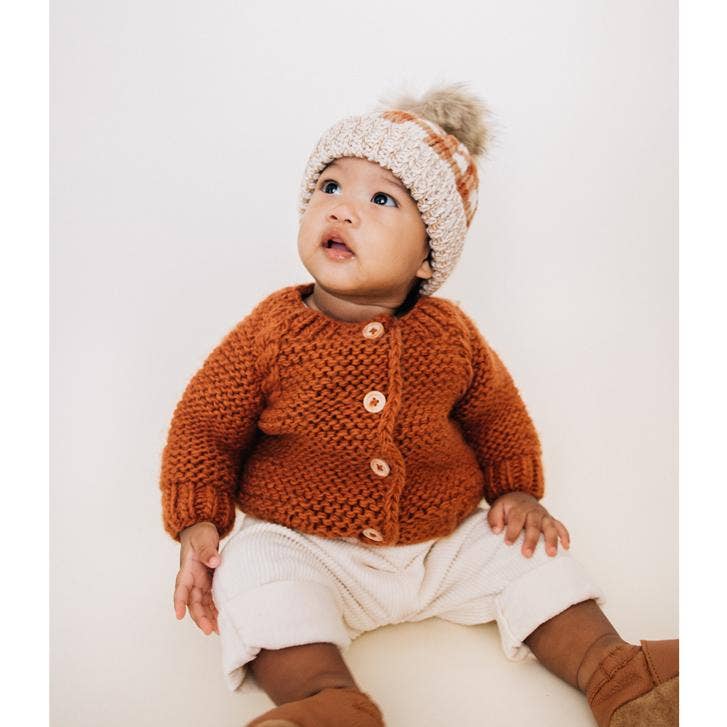 Chili Garter Stitch Cardigan Sweater Baby & Toddler: 6-12 months
