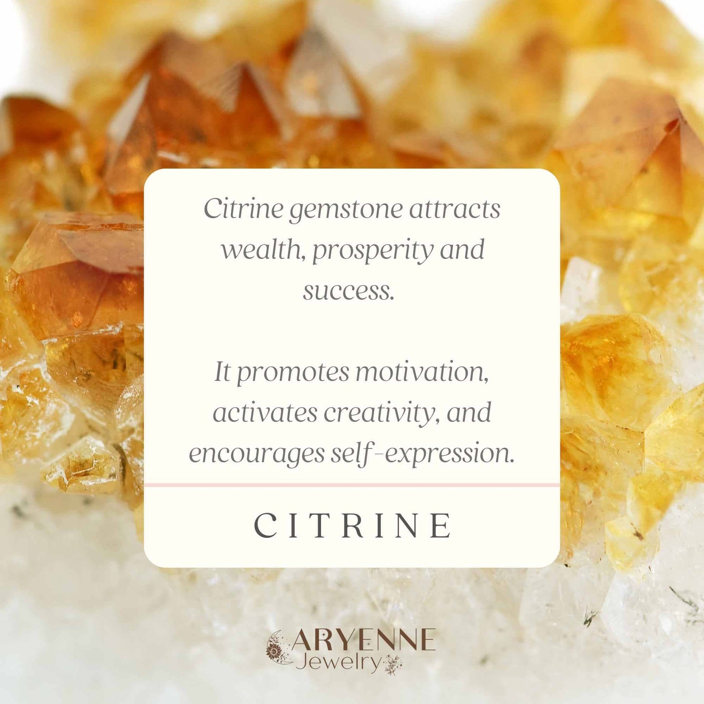 Tree of Wealth: Citrine Suncatcher