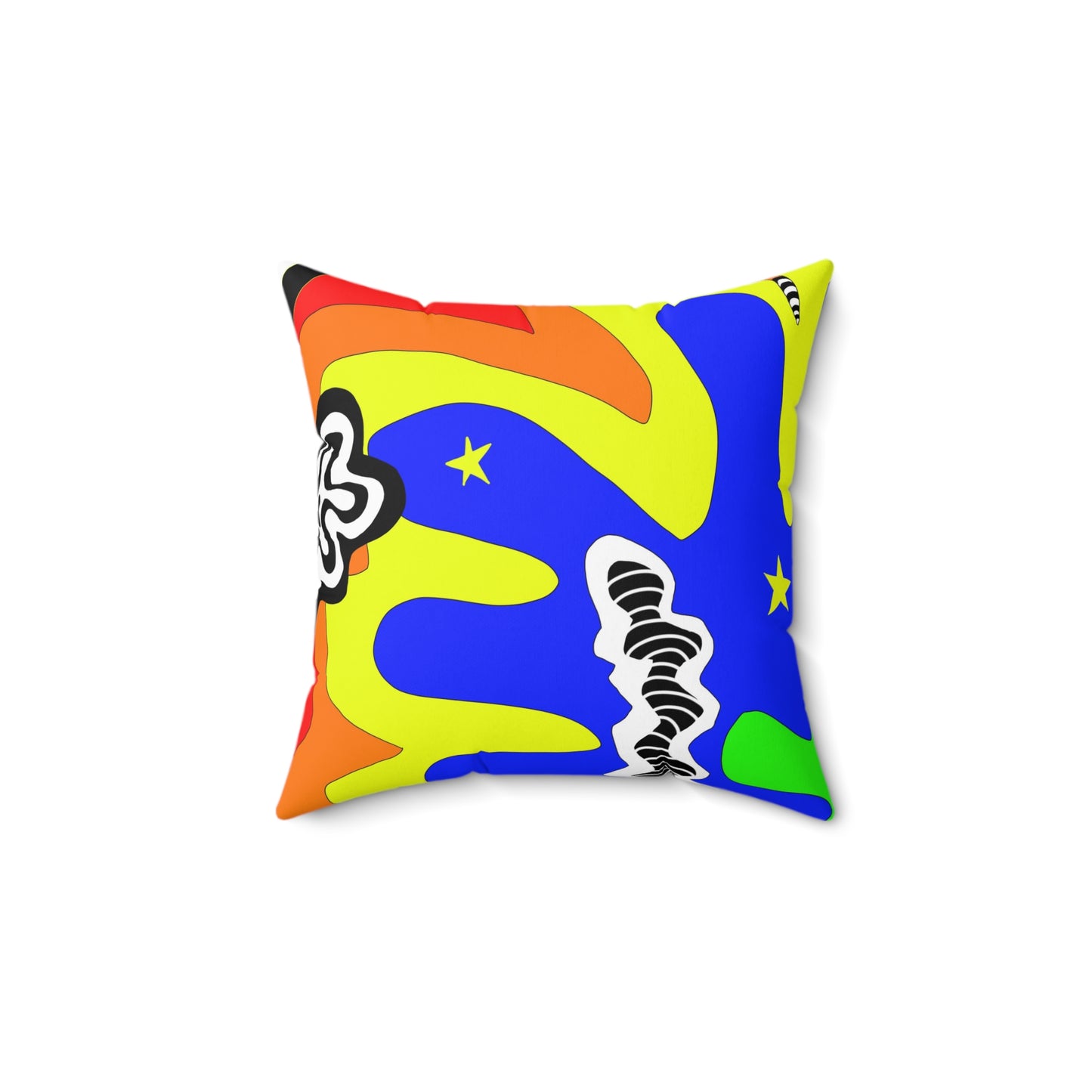 Spun Polyester Square Pillow