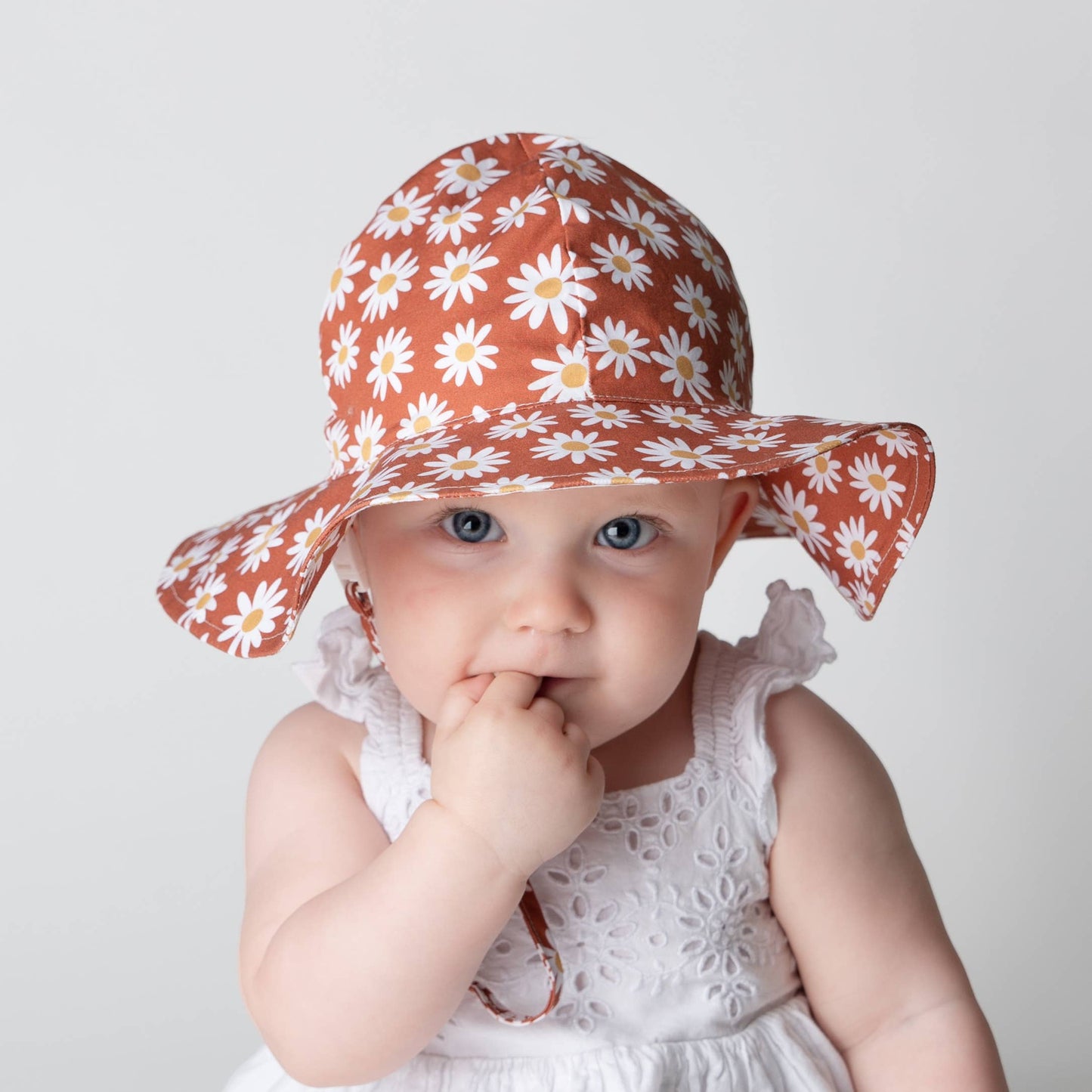 Ginger Daisy Sunhat UPF 50+ Baby & Toddler: 0-6 months