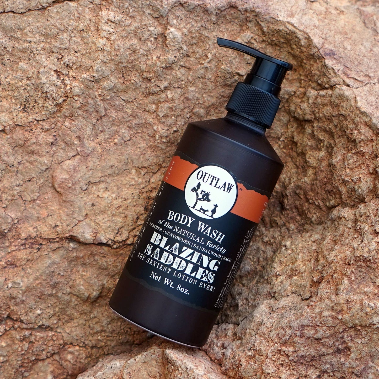 Blazing Saddles Natural Body Wash: The Western Scent