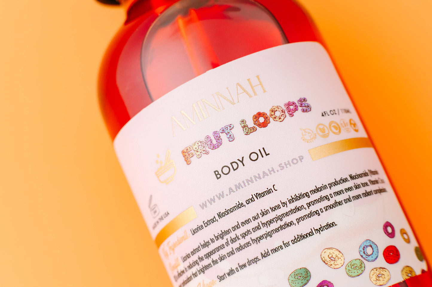 AMMINAH Fruit Loops Body Oil