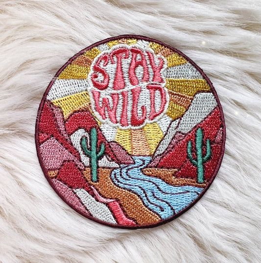 Stay Wild Desert Patch
