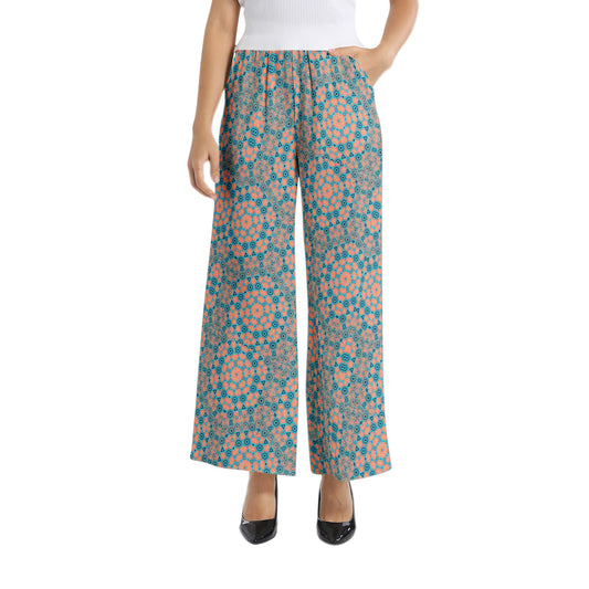 Ebelin Chiffon Wide Leg Pant