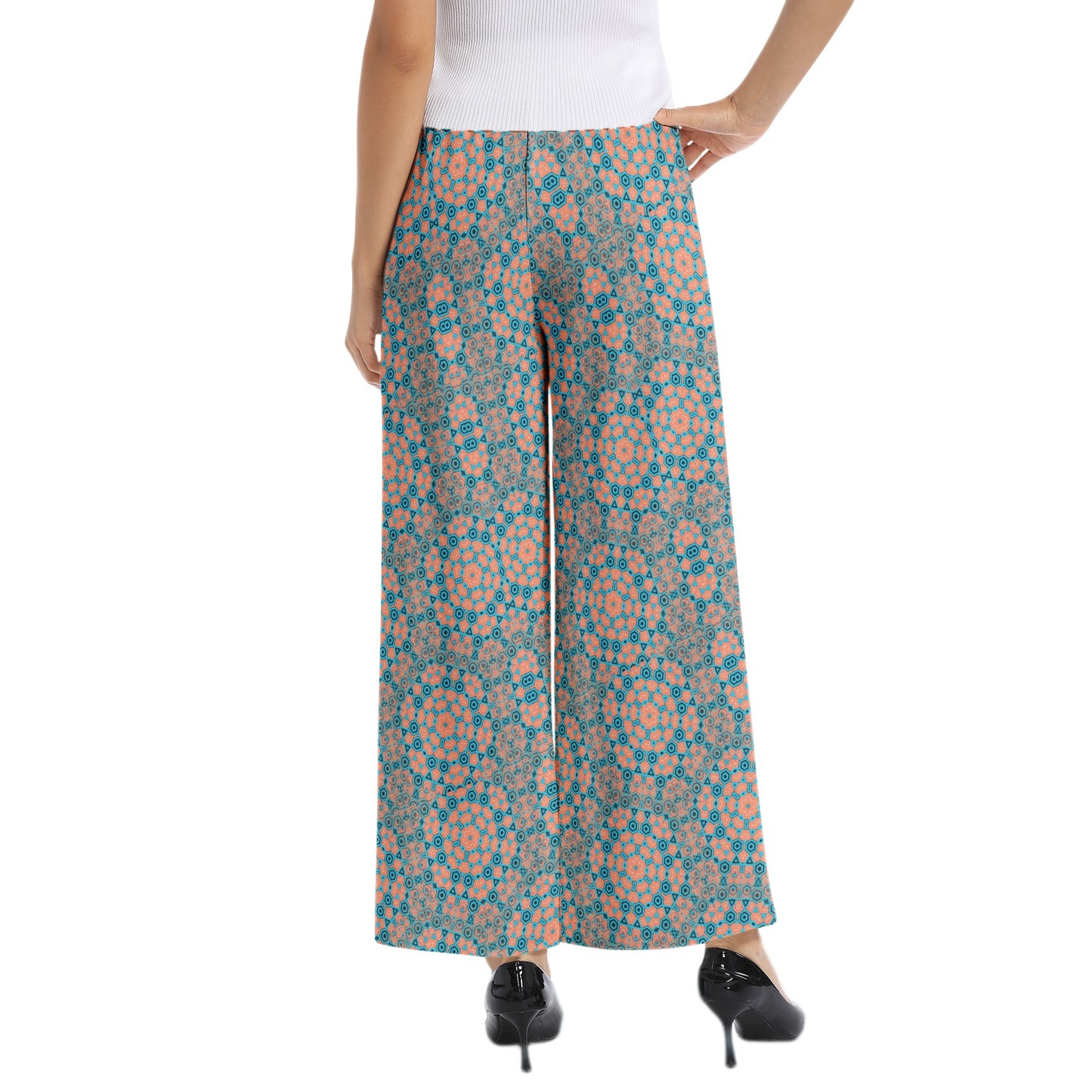 Ebelin Chiffon Wide Leg Pant