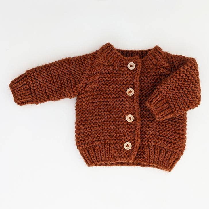 Chili Garter Stitch Cardigan Sweater Baby & Toddler: 6-12 months