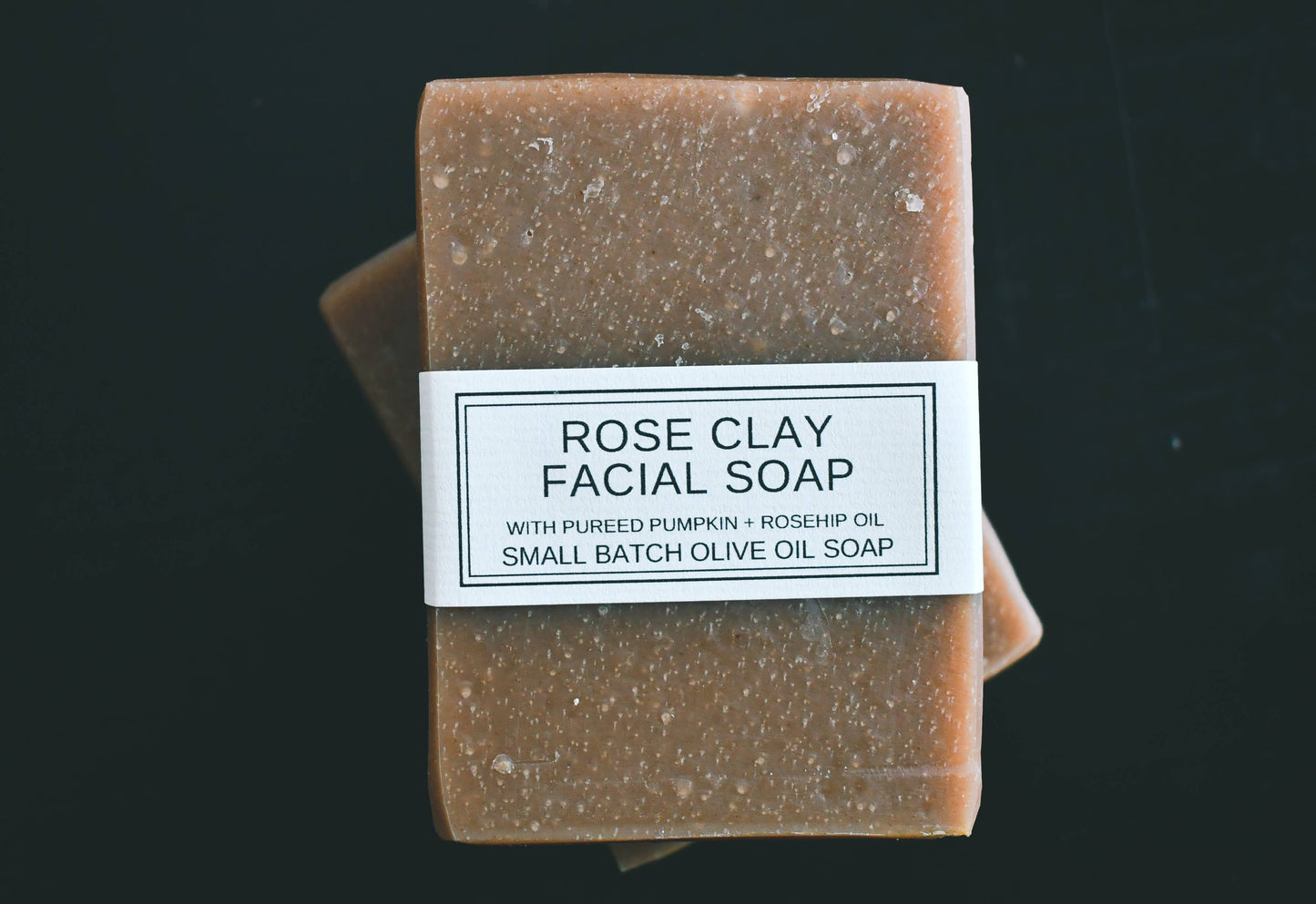 Rose Clay + Rosehip Facial Soap -Olive Oil Soap