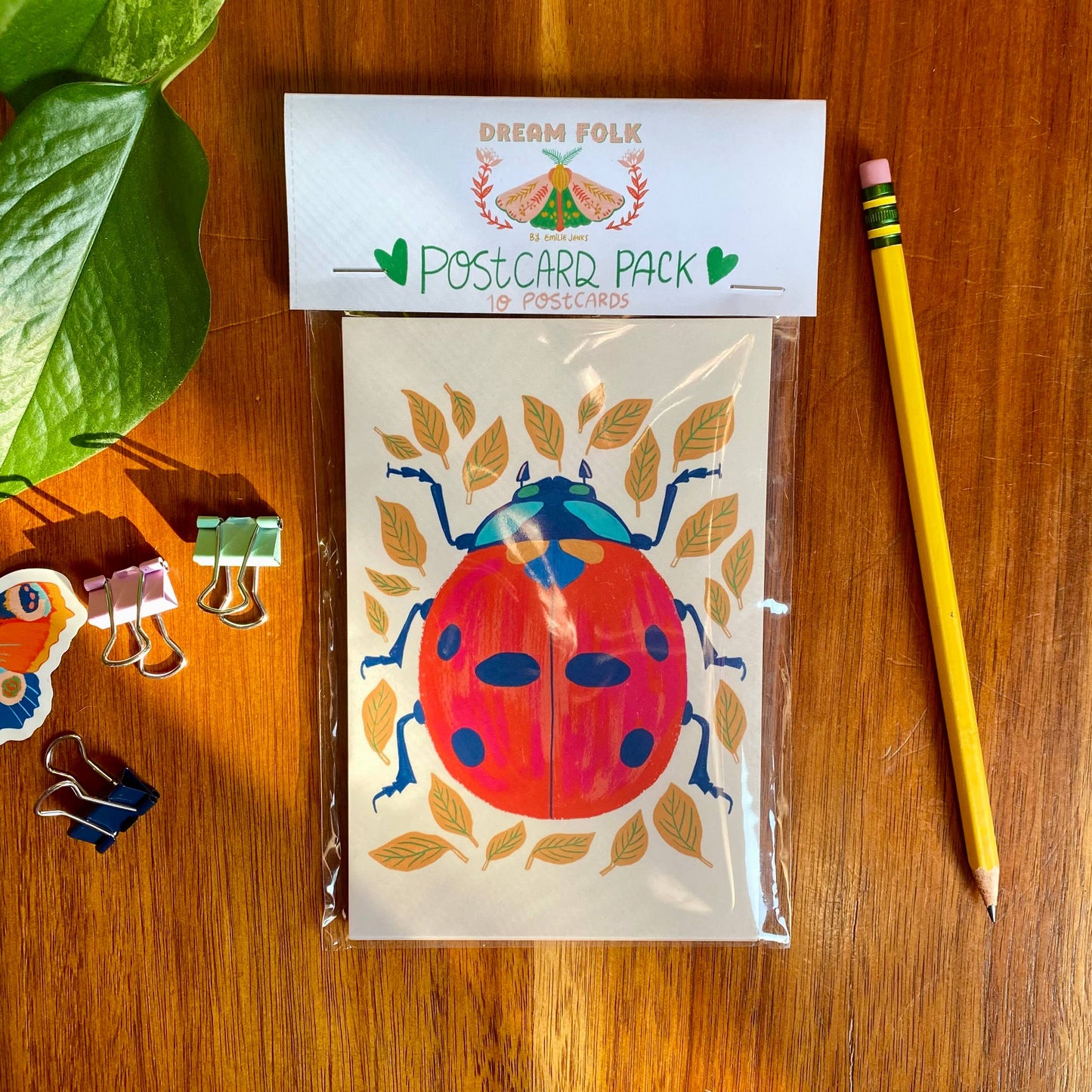 Insects/Bugs Postcard Set - 10 postcards