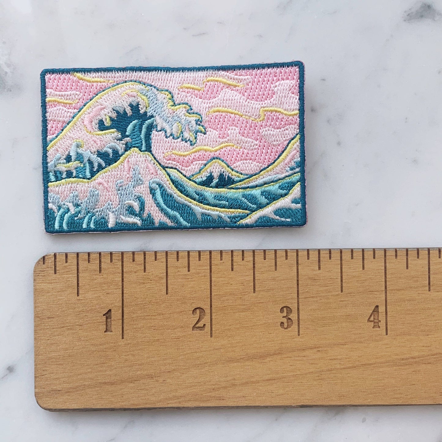 Patch - Waves Collection - Great Wave & Pink Skies