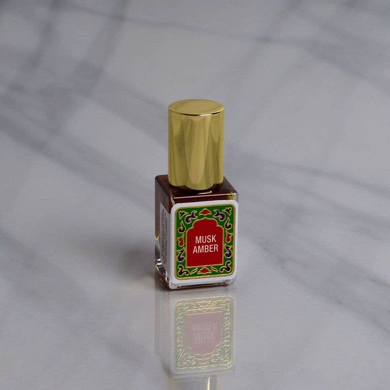 Nemat Musk Amber Perfume Oil: 5ml small Travel Size