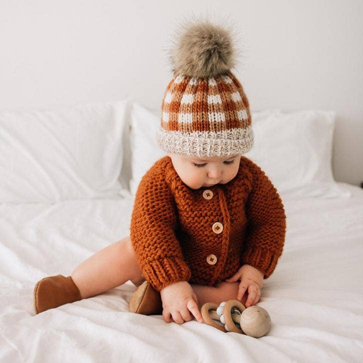 Chili Garter Stitch Cardigan Sweater Baby & Toddler: 6-12 months