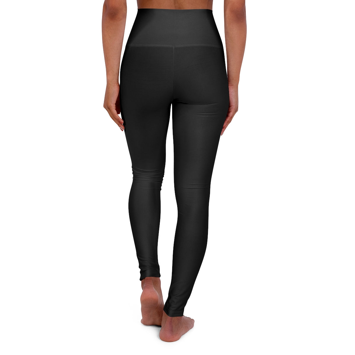 Black Onyx High Waisted Yoga Leggings