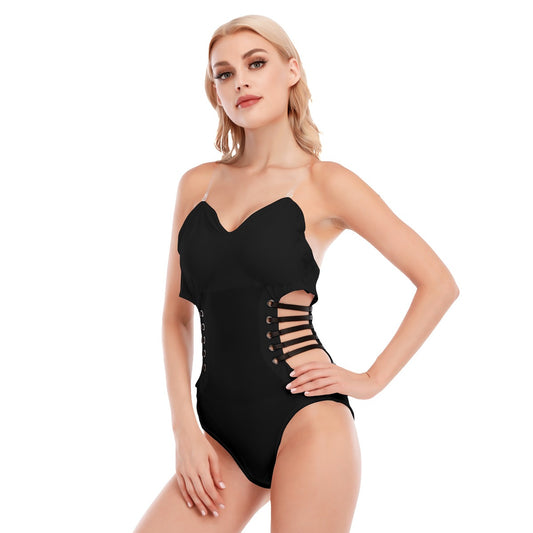 Tube Top Bodysuit -Black