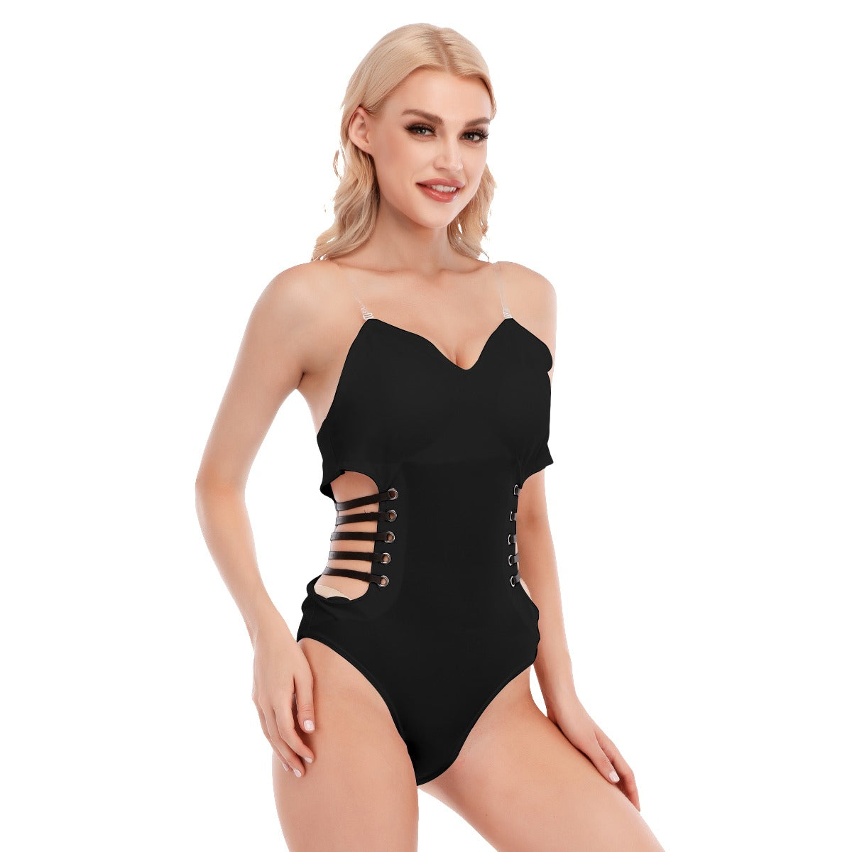 Tube Top Bodysuit -Black