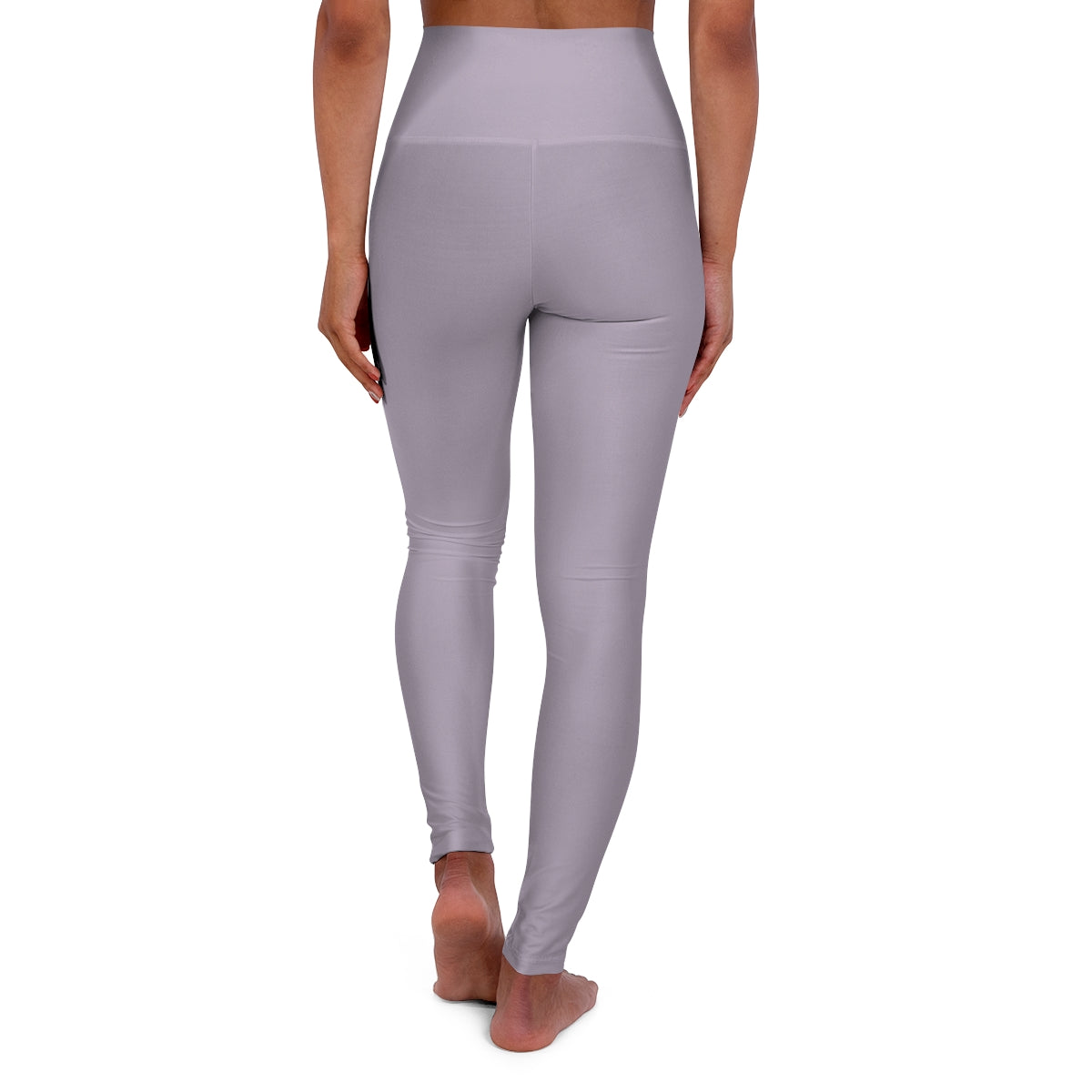 Amethyst Purple High Waisted Yoga Leggings