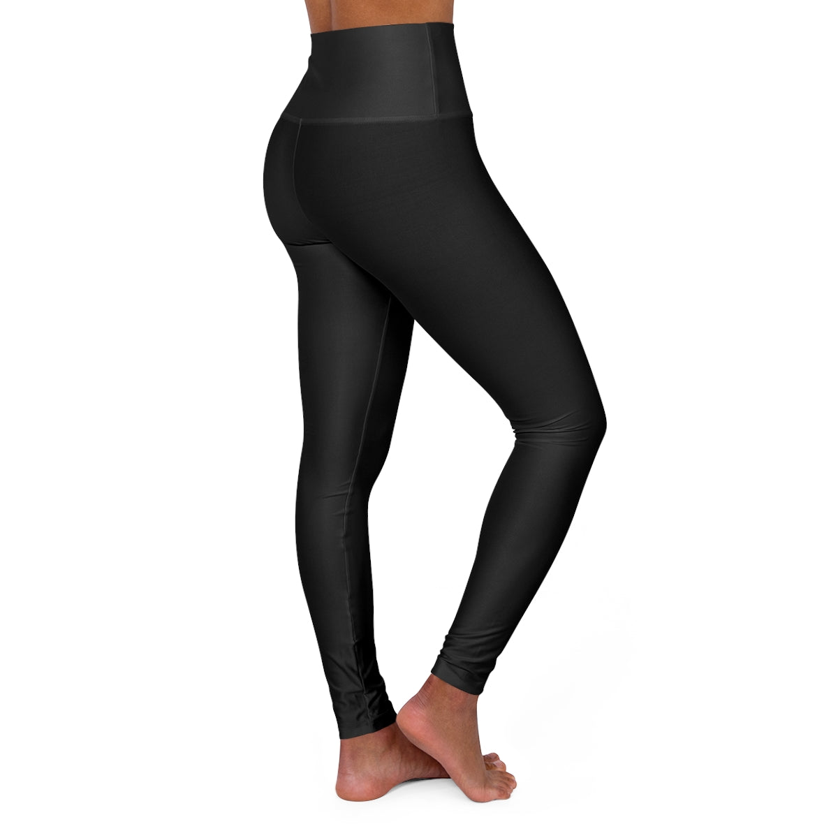 Black Onyx High Waisted Yoga Leggings