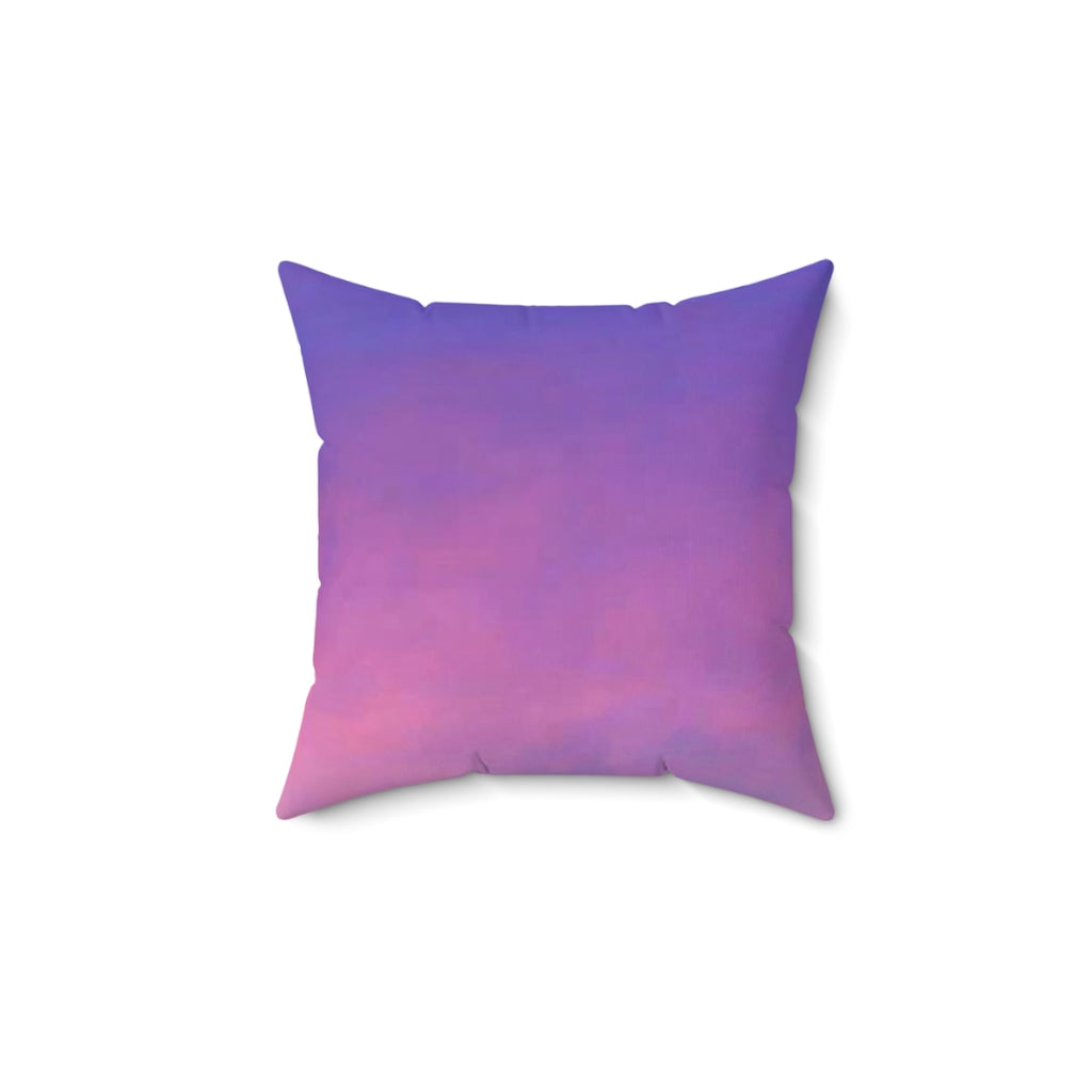 Spun Polyester Square Pillow