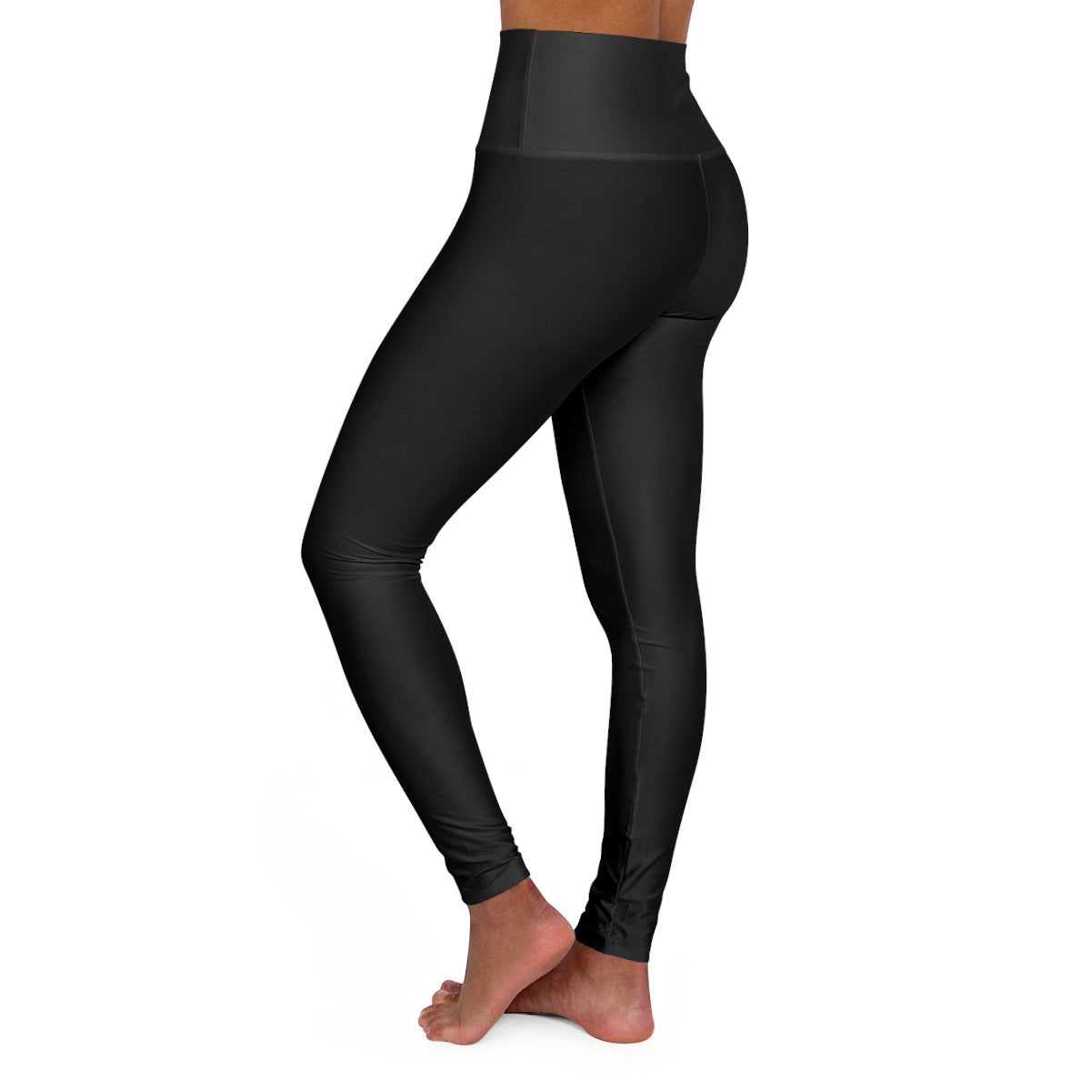 Black Onyx High Waisted Yoga Leggings