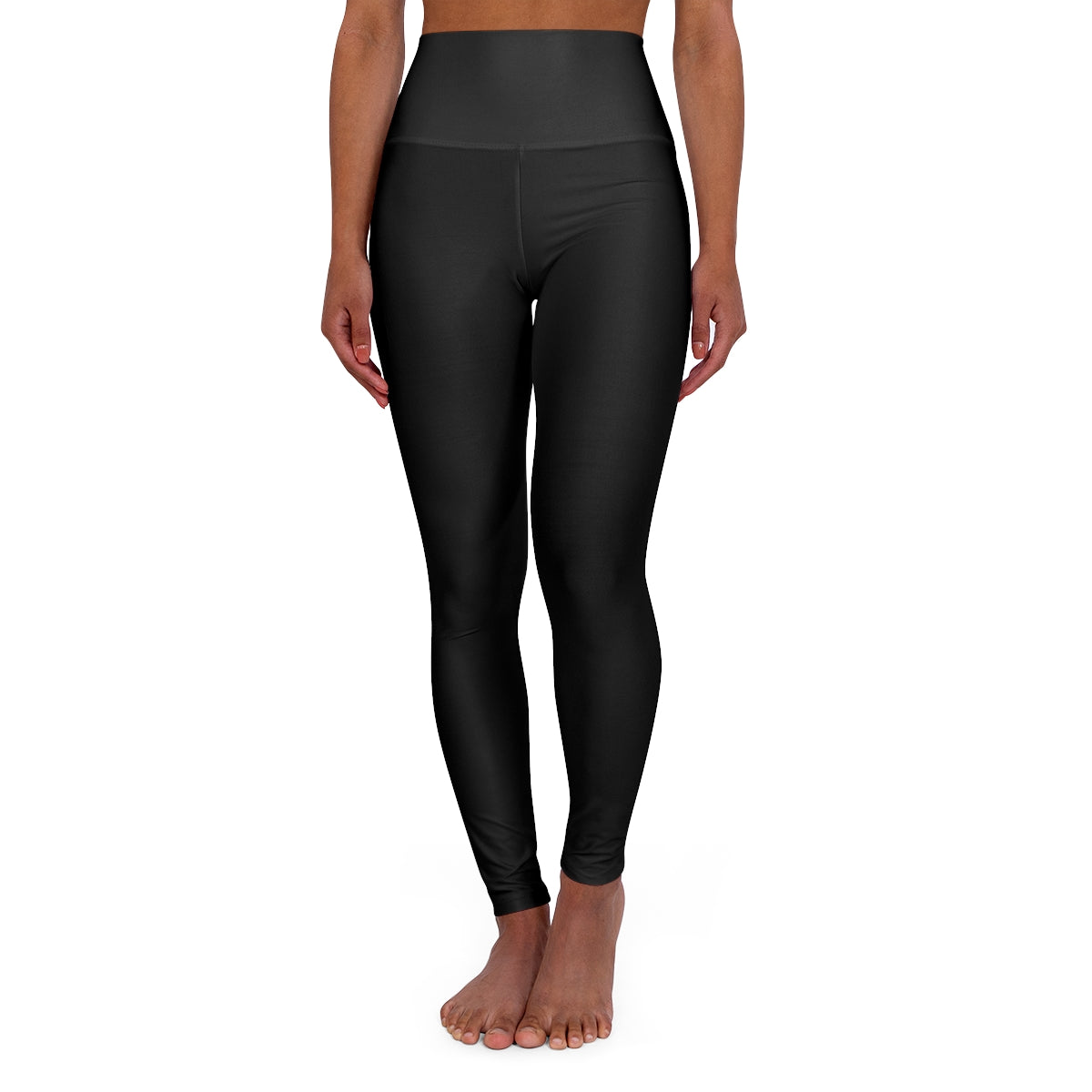 Black Onyx High Waisted Yoga Leggings