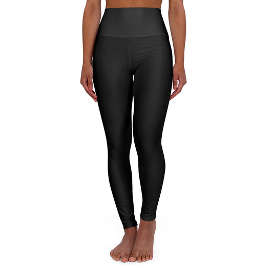 Black Onyx High Waisted Yoga Leggings