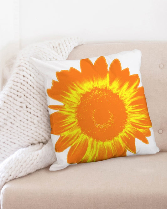 Sunflower Throw Pillow Case 20"x20"