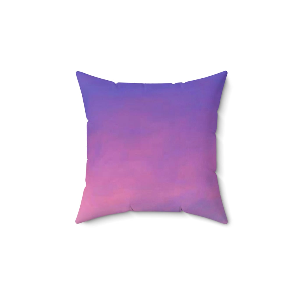 Spun Polyester Square Pillow